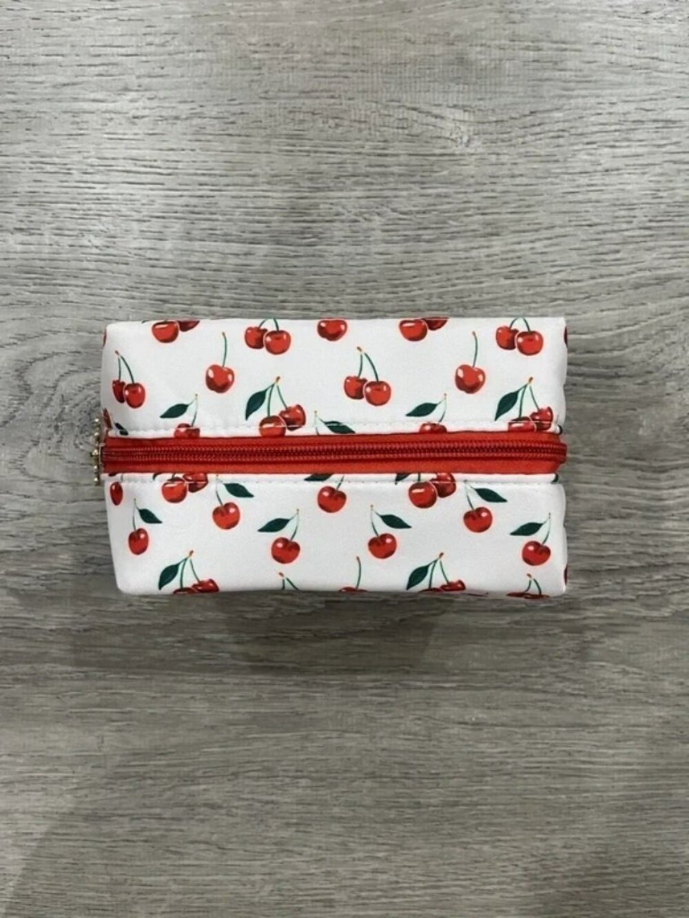 Velvet Caviar Travel Bag (Red Cherries)